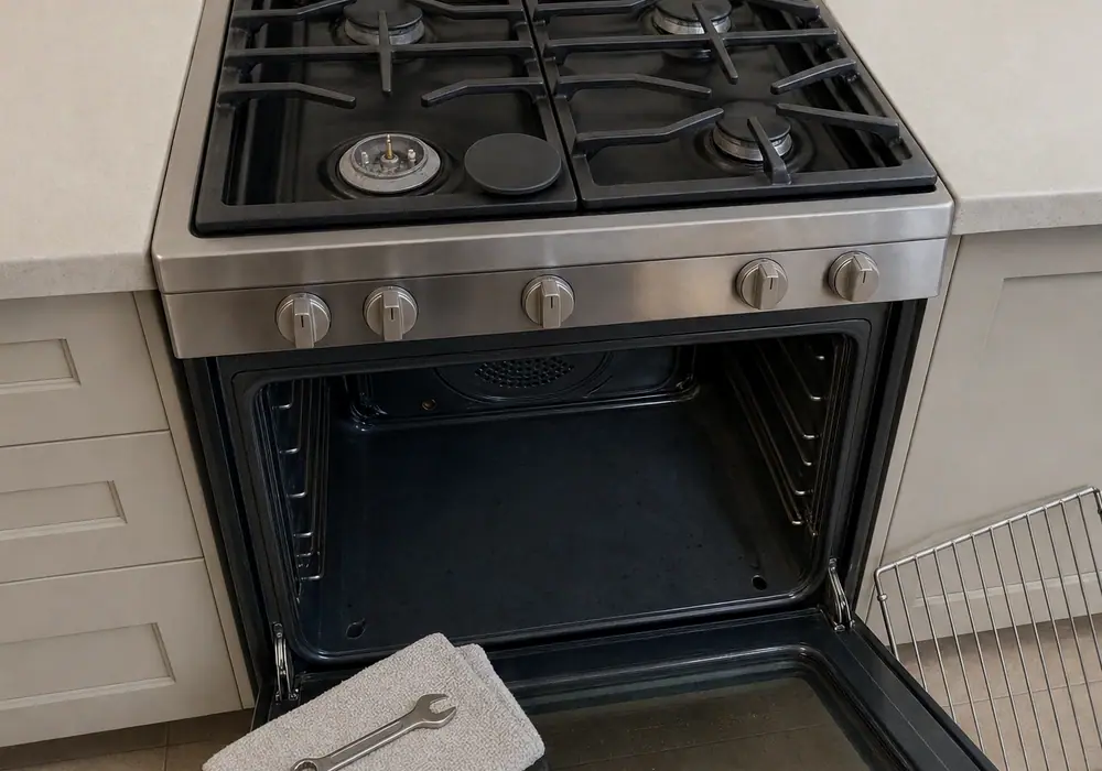 Built-in and professional equipment serviced in place, Escondido